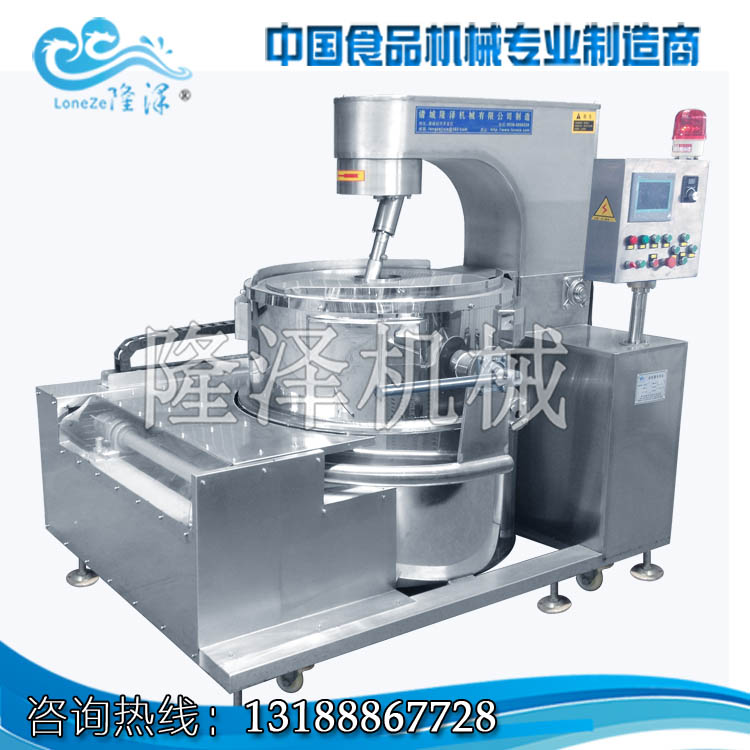 觸摸屏智能電磁球形爆米花機(jī)
